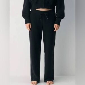 Aritzia Tna Wafflex Marks Pant black Sz 2XS
